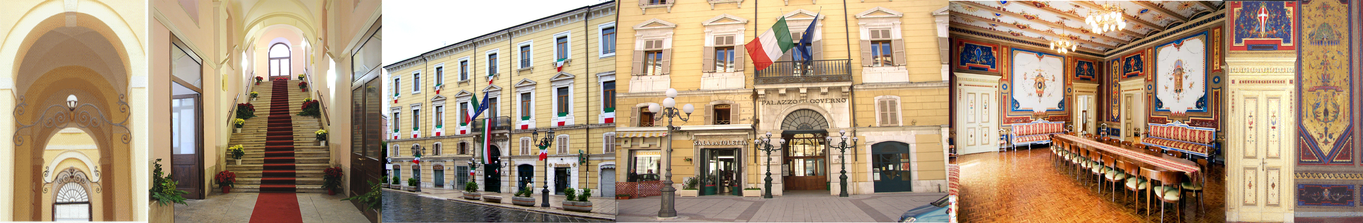 PARTICOLARI DEL PALAZZO DELLA PREFETTURA DI CAMPOBASSO