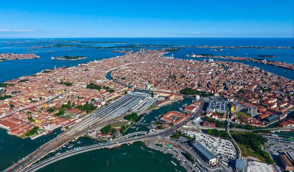 venezia dall'alto