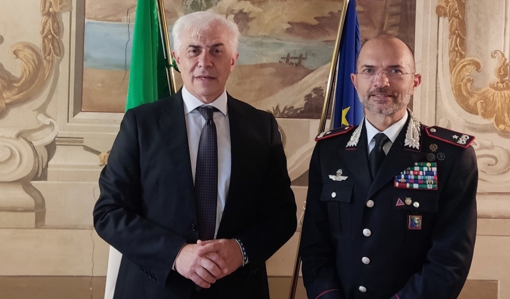 Prefetto incontra comandante Carabinieri