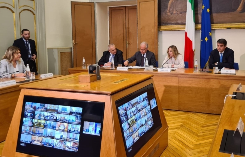 Riunione videoconferenza istituzione cabine di regia PNRR