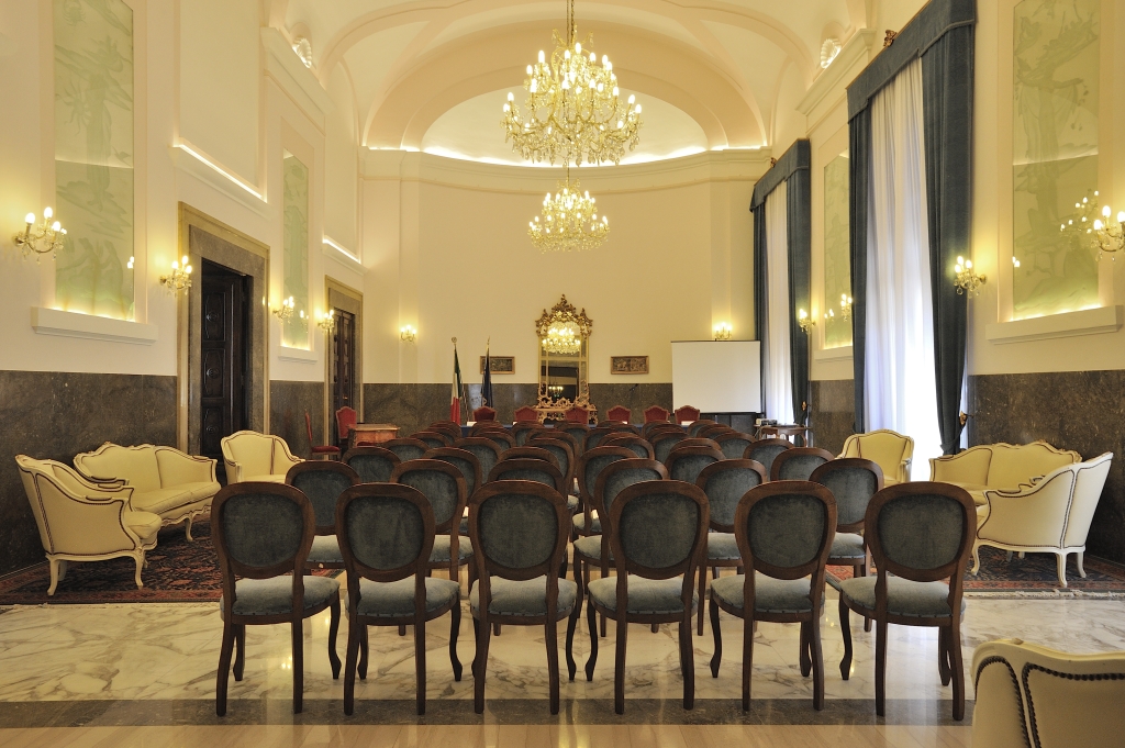 Sala di rappresentanza della Prefettura di Foggia