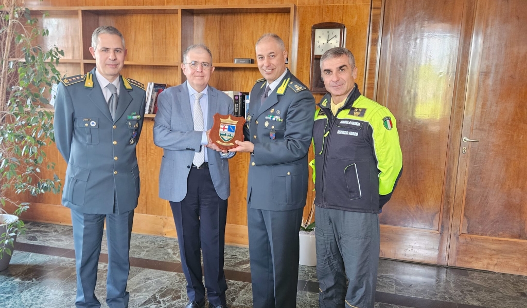 Il Prefetto ha ricevuto il Comandante del reparto Operativo Aeronavale della Guardia di Finanza di Rimini