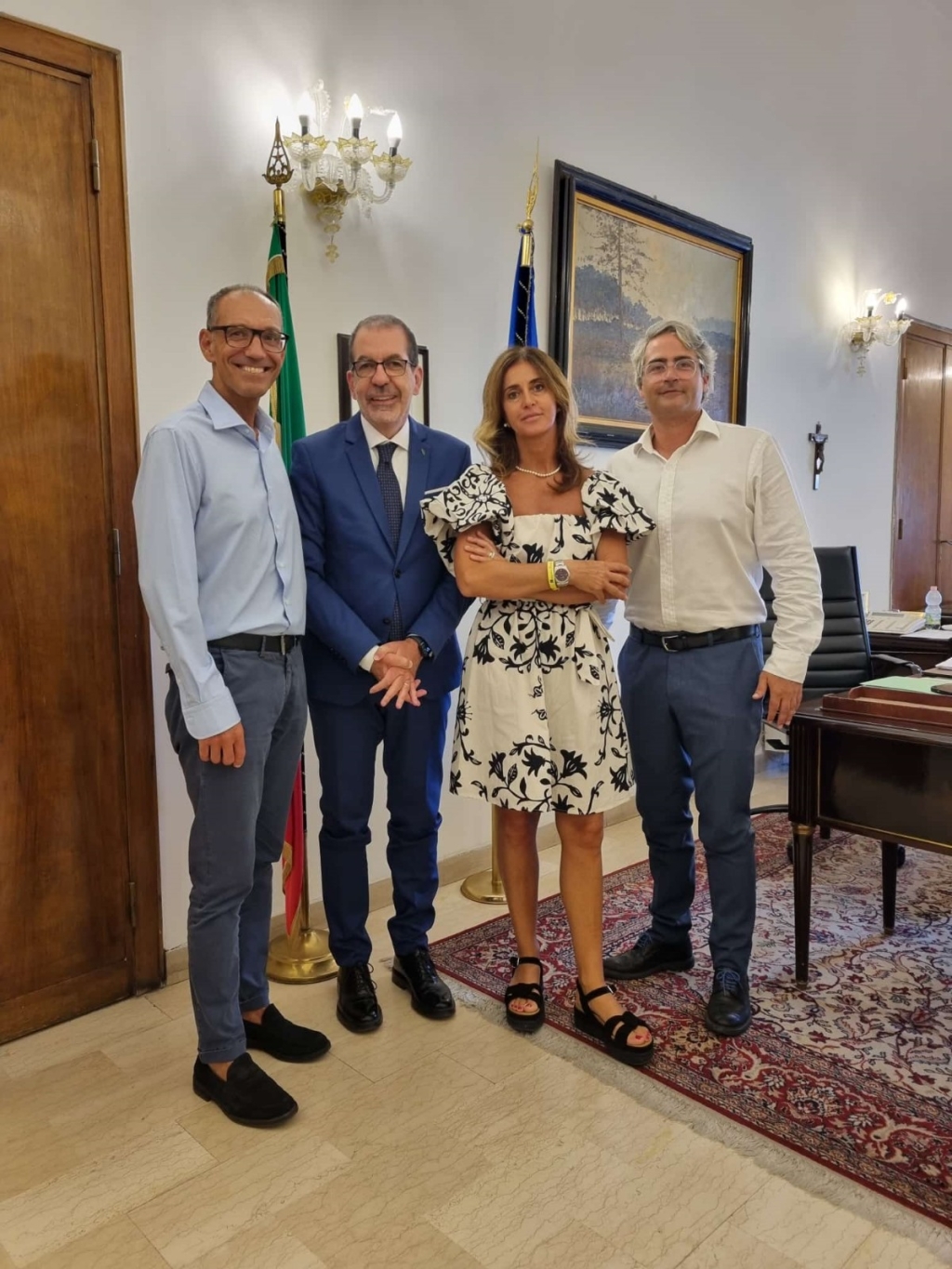 Prefetto e rappresentanti Confcommercio Livorno