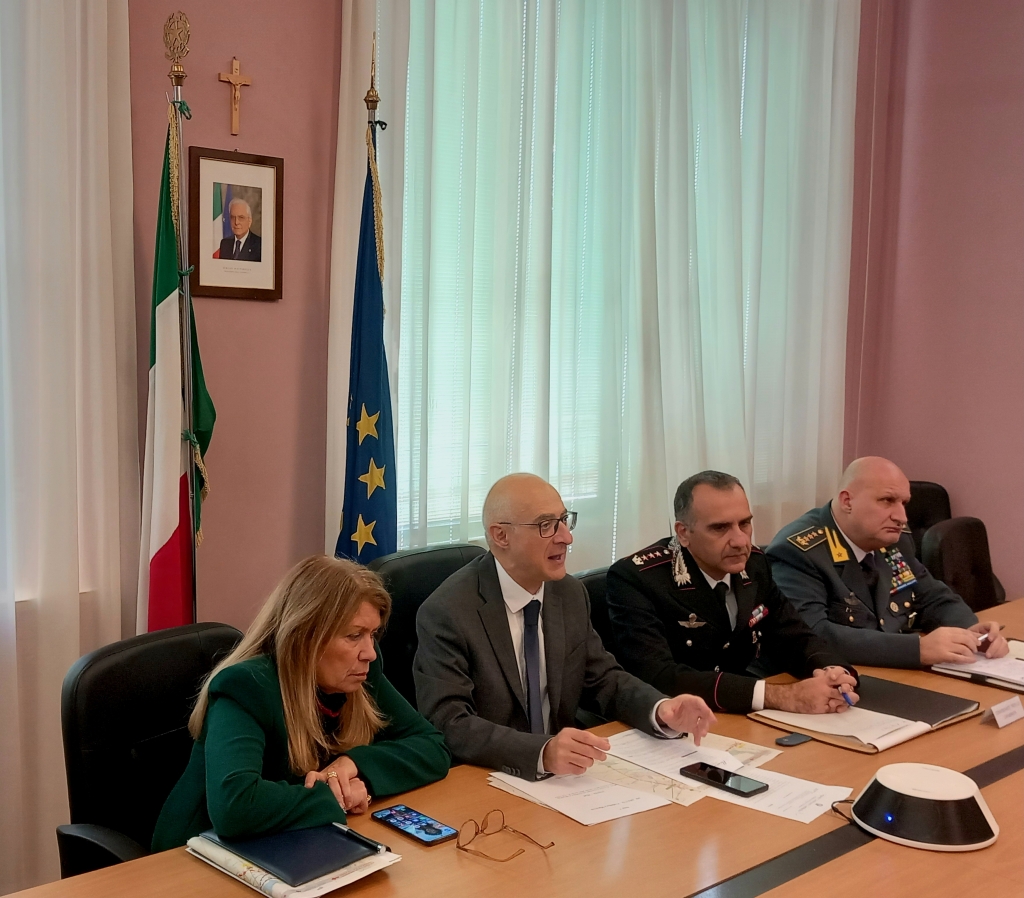 Riunione del Comitato Provinciale per l’Ordine e la Sicurezza Pubblica