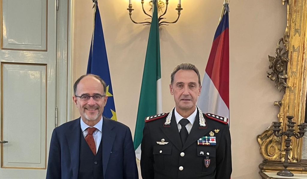 Prefetto Garsia e Generale Galletta