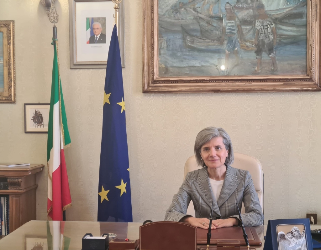 Foto del Prefetto di Sassari dott.ssa La Fauci