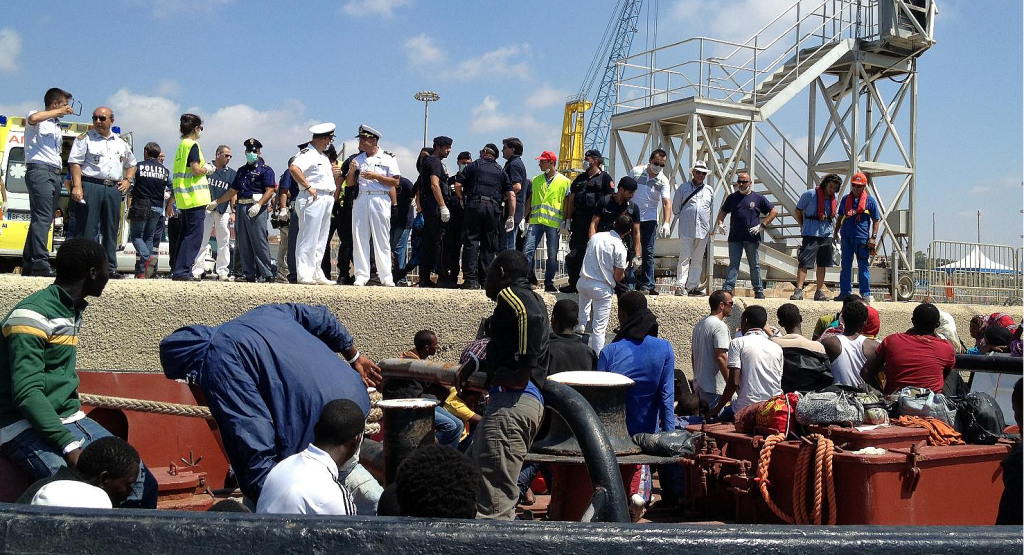 Sbarco di migranti in Sicilia