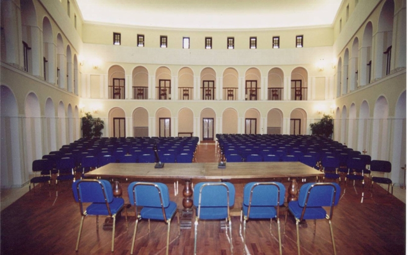 Salone delle cerimonie della Prefettura di Arezzo