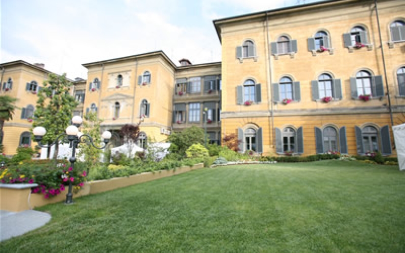 vista dal giardino del Palazzo della Prefettura