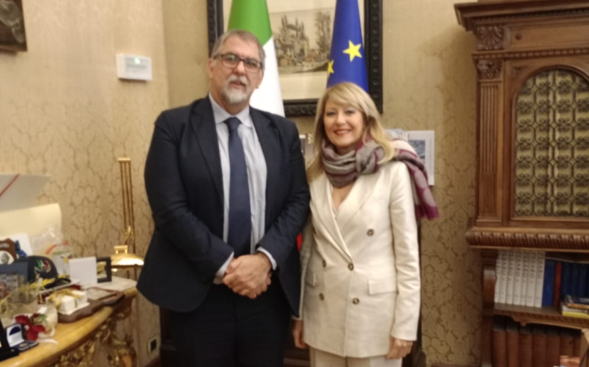 Il Prefetto Emanuela Saveria Greco ha ricevuto in Prefettura il Capo Dipartimento della Protezione civile Fabio Ciciliano