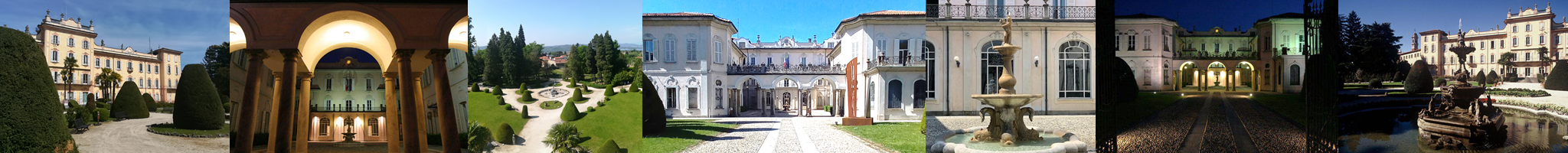 Banner Villa Recalcati - sede della Prefettura di Varese