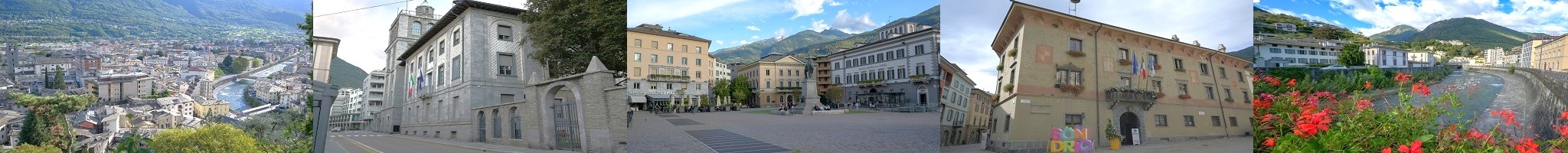 Banner della Prefettura - Immagini della città di Sondrio 